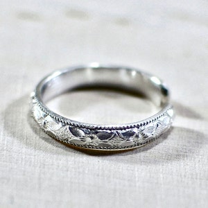Silver Toe Ring with Decorative Southwestern Pattern in solid 925 Sterling Silver TR252 image 5