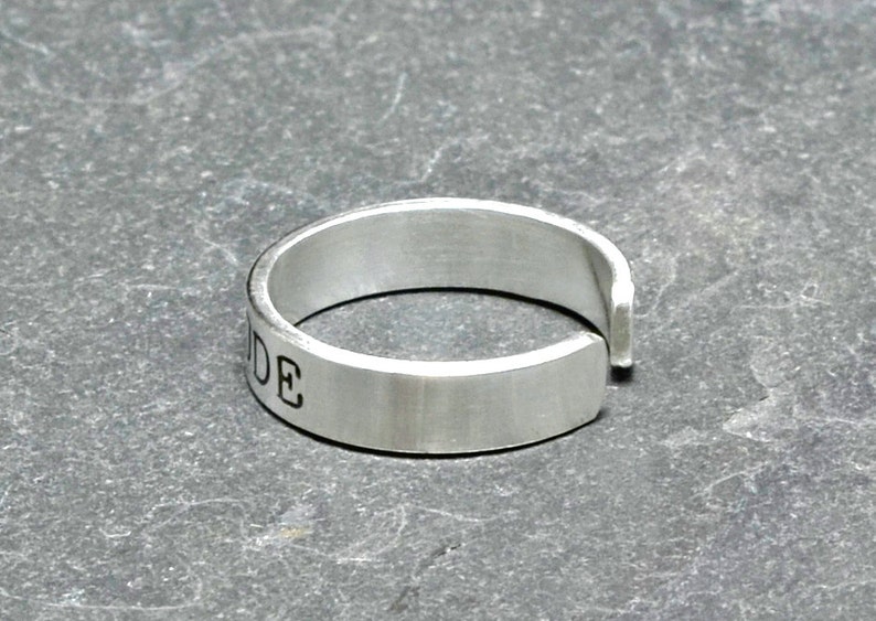Sterling Silver Men's Toe Ring With I'm the Dude Etsy