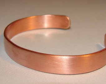 Copper Cuff Bracelet ready for Customization