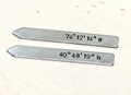 Silver collar stays with your custom gps coordinates - latitude longitude gift for him - formal mens wear