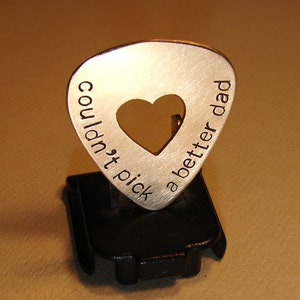 bronze guitar pick for dad perfect playable gift for dad image 3