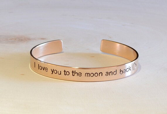 I love you to cheap the moon and back bracelet