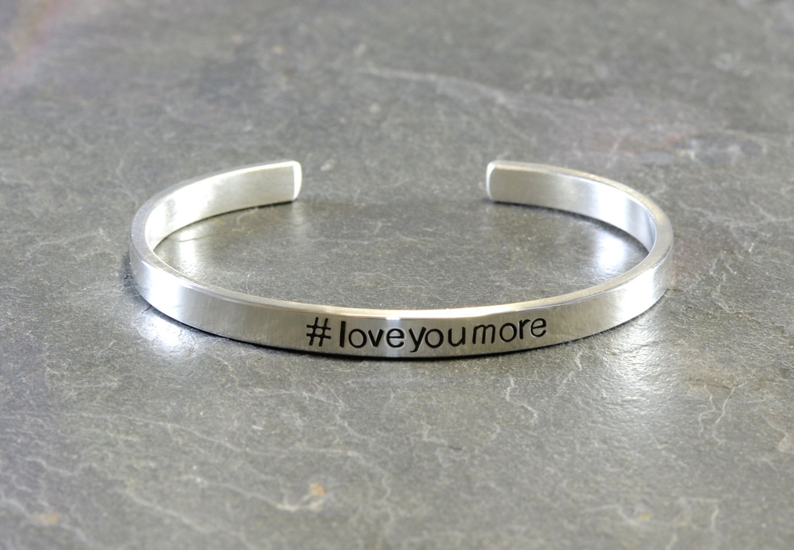 Hashtag Bracelet in Sterling Silver for You to Personalize Etsy