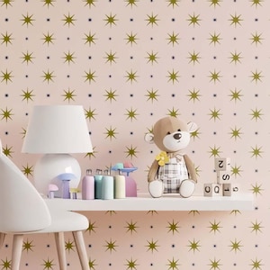 Sparkle Pattern For Kids Room - Starry Wall Design - Reusable High Quality Stencils