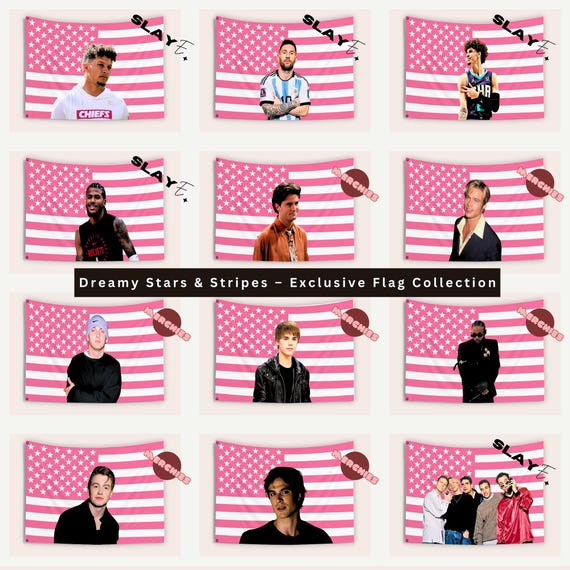 Sabrina Carpenter | Pink Flag | Short & Sweat | Pink USA America Flag | Music Fan Art Home Decor | Sabrina Merch