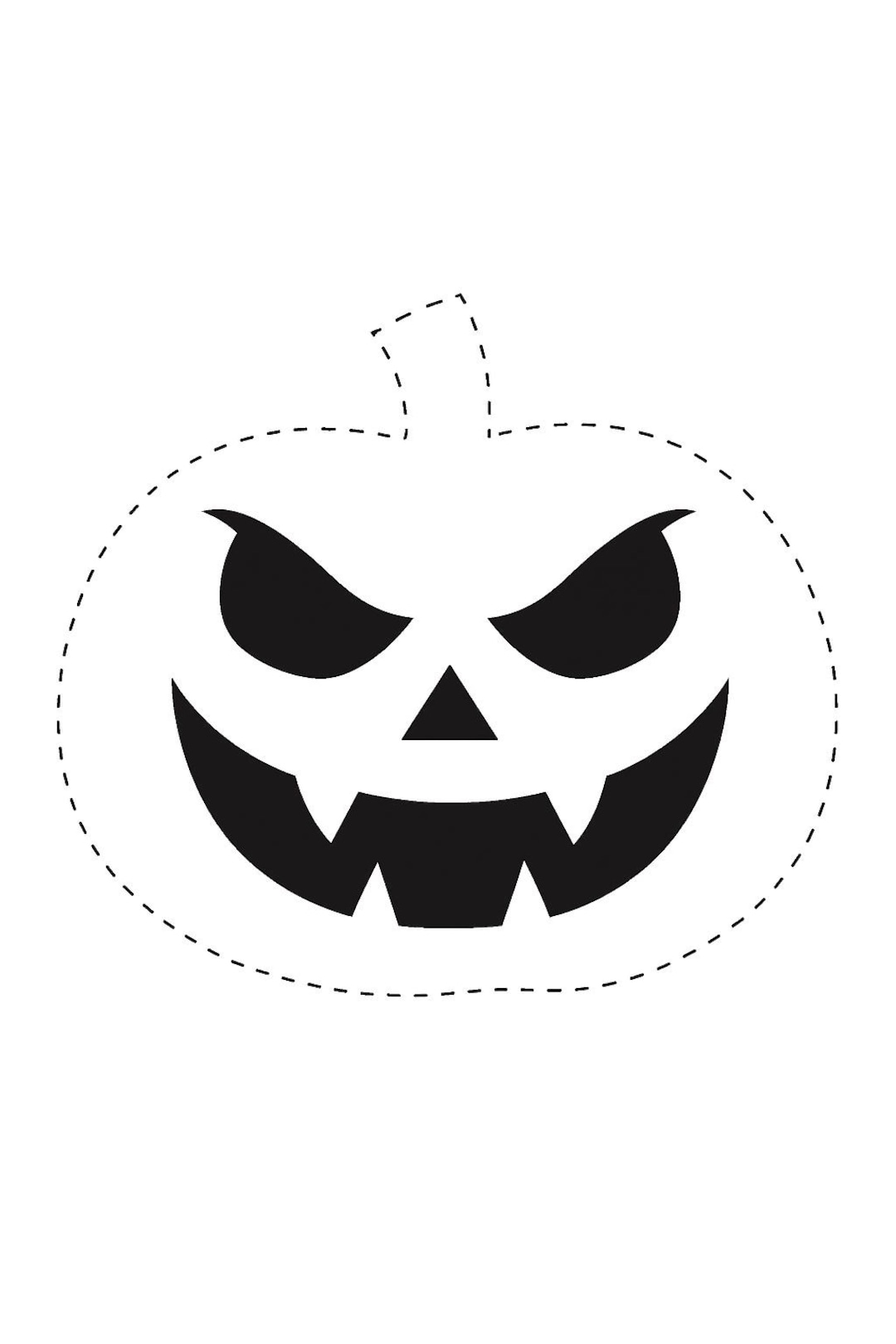 Pochoir Halloween A Imprimer