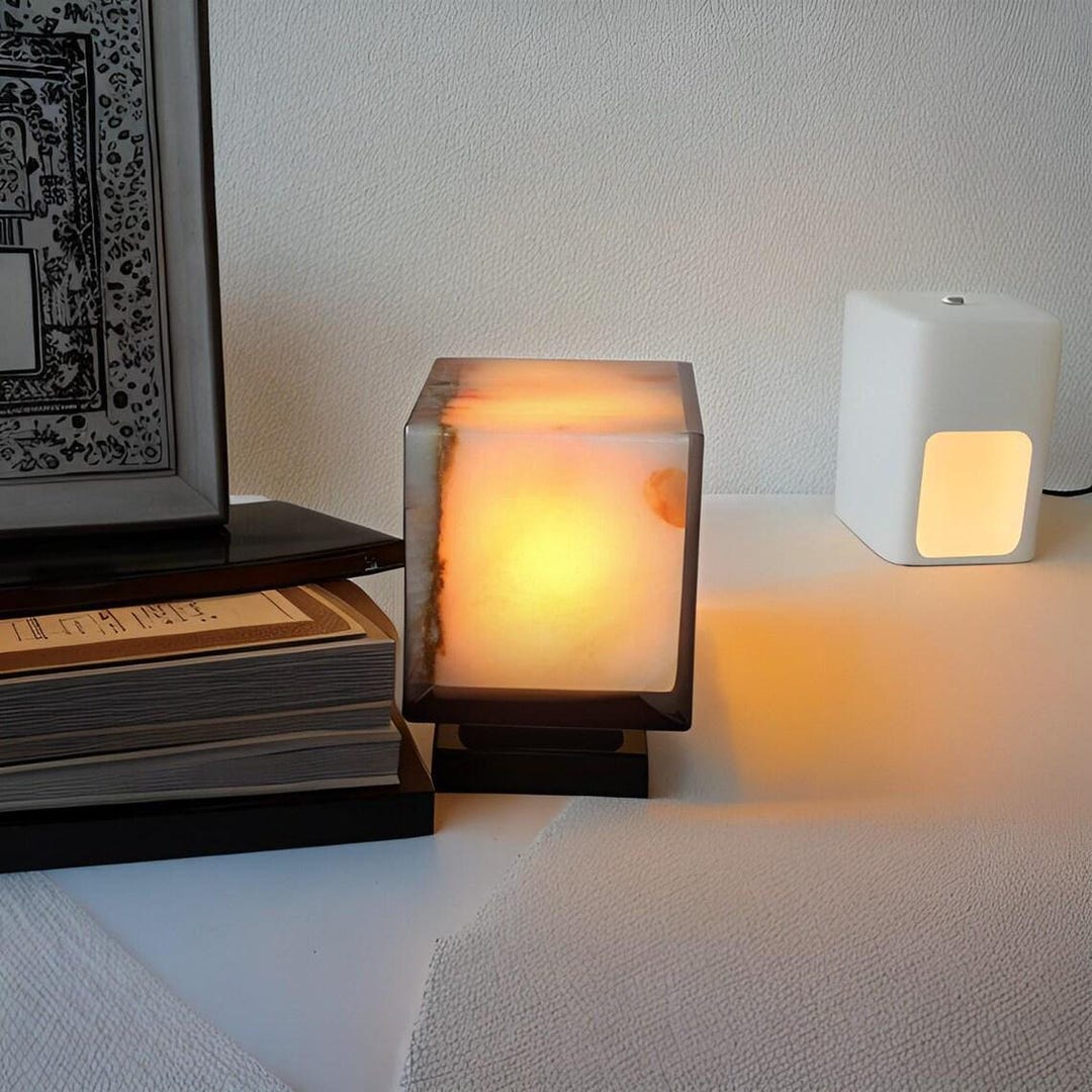 Onyx Marble Table Lamp - 6