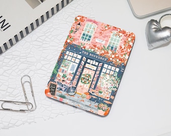 Book Shop Kindle Case, All New Kindle Paperwhite 12th 7"Cover Paperwhite 6.8" Kindle 6" 10th 11th Generation 2024 Case Colorsoft Cover Gift