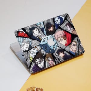 Jujutsu Kaisen Anime Cartoon Case MacBook Air 13 Pro 14 15 16 inch MacBook Pro 14 2021, MacBook M1 Pro 13 Air 13 Case, M4 M2 M3 Laptop Case