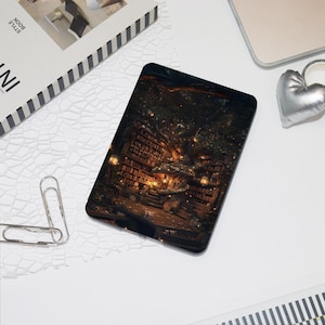 Magiskt biblioteksfodral för Kindle Scribe 2024 Colorsoft Paperwhite 12:e 11:e generationen 6,8" 7 tum KPW Oasis 3 bokälskare present Kobo Libra Kindle 2022