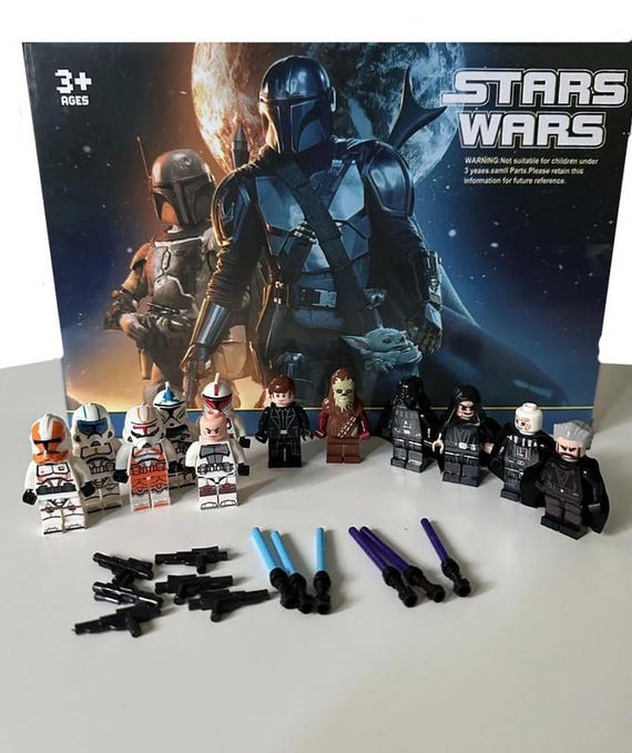 Star Wars 12 Minifigures with Sealed Box, Brand New