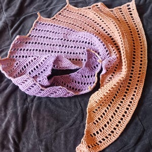 Dragon Wing Scarf - Sunset Flight