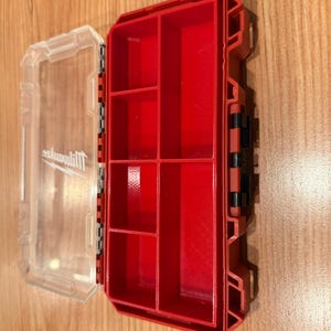 Milwaukee Packout 48-32-9931 Medium Compact Case Compartment Inserts | Custom Organizer Bins | Small Parts Storage