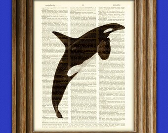 Killer whale art | Etsy