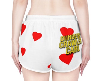 Dungeon Crawler Carl Heart Women's Relaxed Shorts