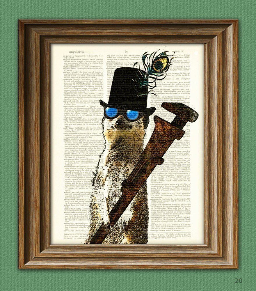 Steampunk Animals Collection Cogsworth The Steampunk Meerkat Etsy Steampunk Animals Collection Cogsworth The Steampunk Meerkat Etsy