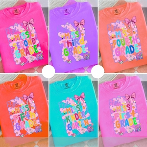 Little Miss Back to School PNG Bundle, Coquette School Girl png, Cute Grade Level Shirt PNG for Girls, Kindergarten Pre-K 1st 2nd 3rd 5th
