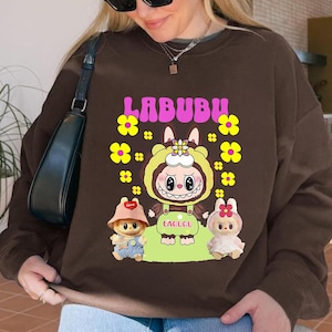 Labubu cute PNG images, Bundle of Labubu Vector Digital File for Cricut, sublimation, layered labubu Png, Labubu Bundle super cute monsters