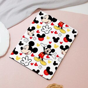 Cartoon Mouse Collage New iPad Case iPad Cover for iPad Pro Air 11" 13" 2025,iPad Air 6/7 2025 iPad A16,Mini 7th 2024, Personalize iPad Case