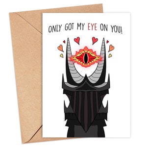 Carta de Sauron do SdA Só Tenho Meu Olho em Você