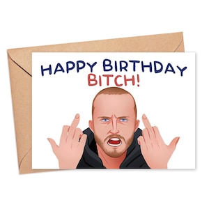 Tarjeta de feliz cumpleaños de Breaking Bad: tarjeta divertida de Breaking Bad