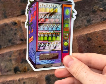 Japanese Magic Vendine Machine Holo Sticker