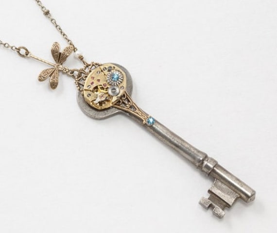 Charm - Chain of Keys, Antique Gold