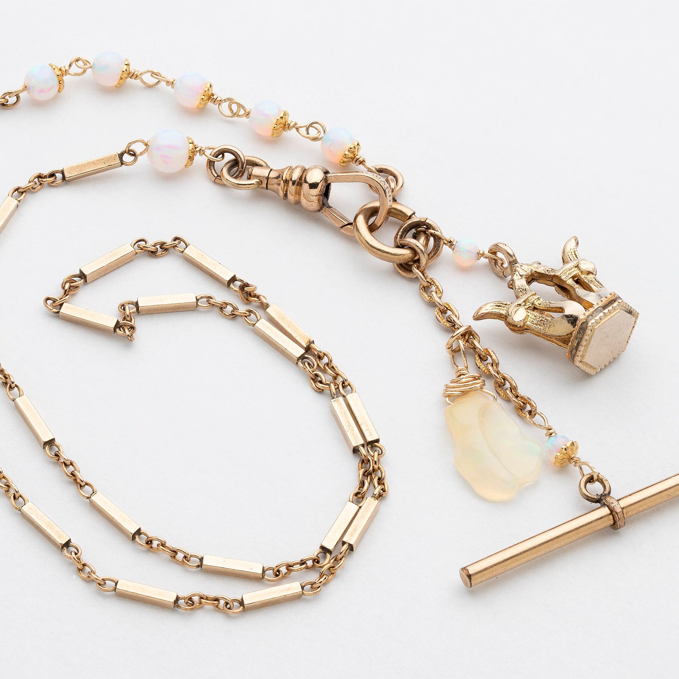 Gold fobs for chains hotsell