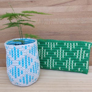 Mosaic Crochet Pattern in the round