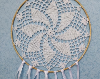 Crochet Dreamcatcher Mandala Pattern: Boho Wall Decor (PDF Pattern)
