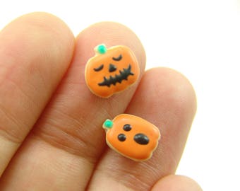 Flexible Silicone Mold // Dollhouse Halloween Pumpkin Cookies // 1:12 Scale Food and Food Jewelry Projects