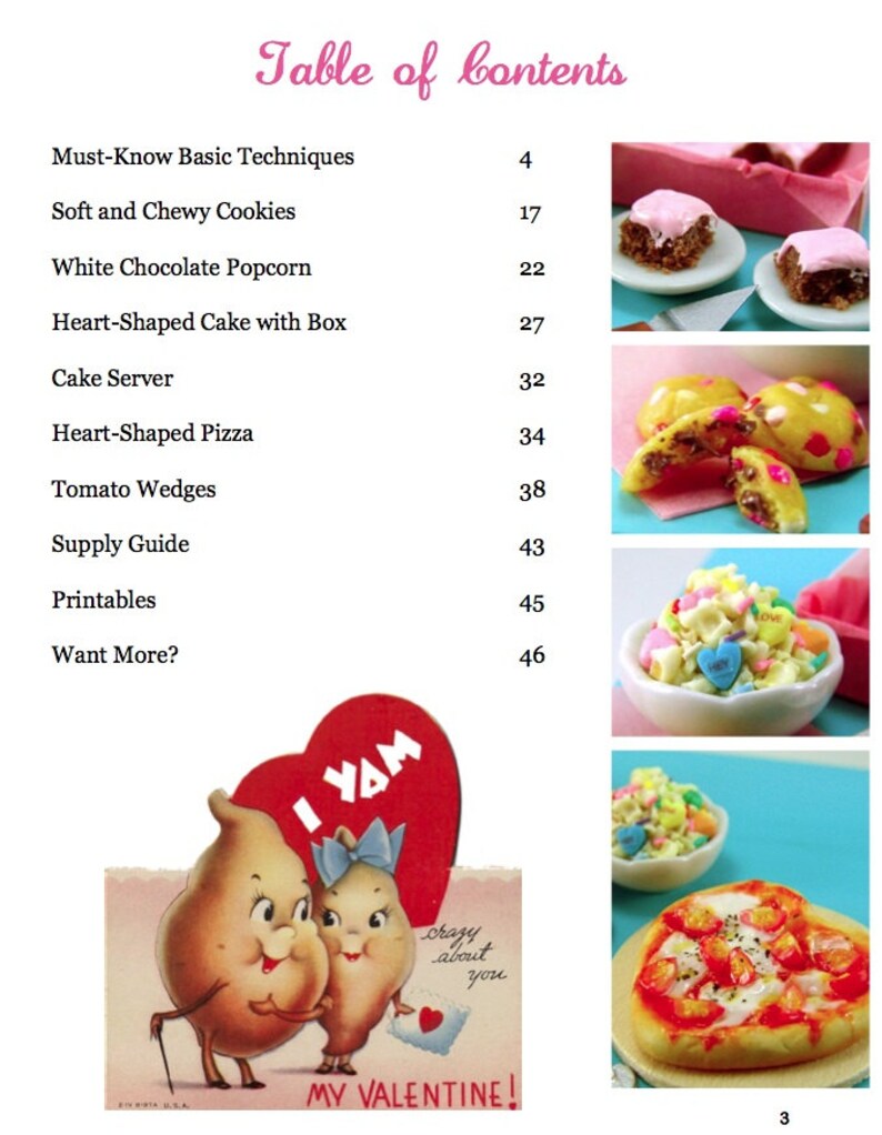 Miniature Tutorial - How to Sculpt Miniature Valentine's Day Foods From ...