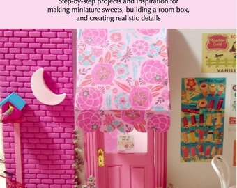 Polymer Clay Tutorial Miniature Tutorial - Building a Miniature Bakery and Ice Cream Parlor Room Box w/ Food Projects