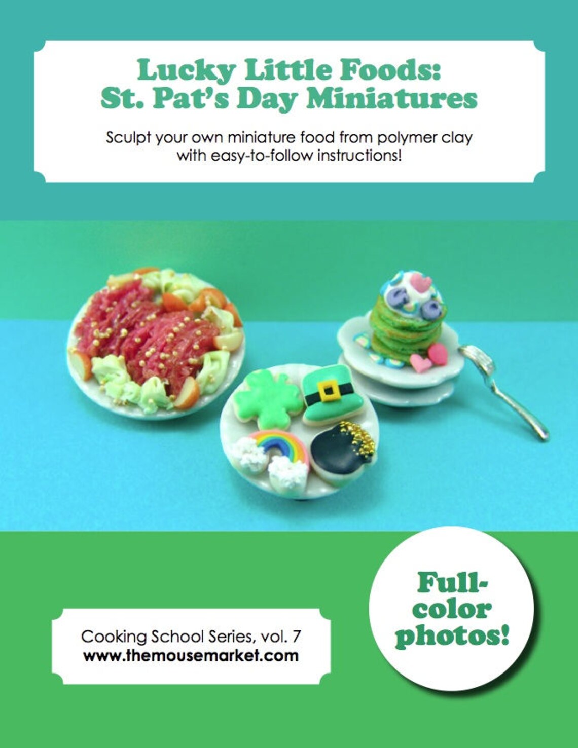 Miniature Tutorial // How to Sculpt St. Patrick's Day Miniature Foods ...