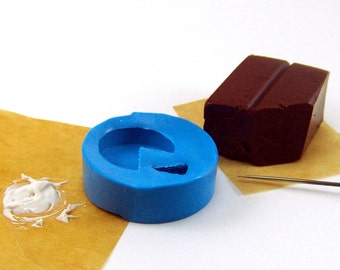 Miniature Food Mold // Flexible Silicone Cake With Slice Mold // 1:12 Scale Food Mold