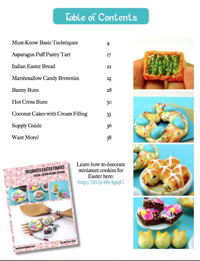 Polymer Dollhouse Tutorial - How to Sculpt Miniature Easter Foods From ...
