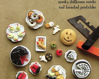 Miniature Tutorial - How to Sculpt Miniature Halloween Treats from Polymer Clay