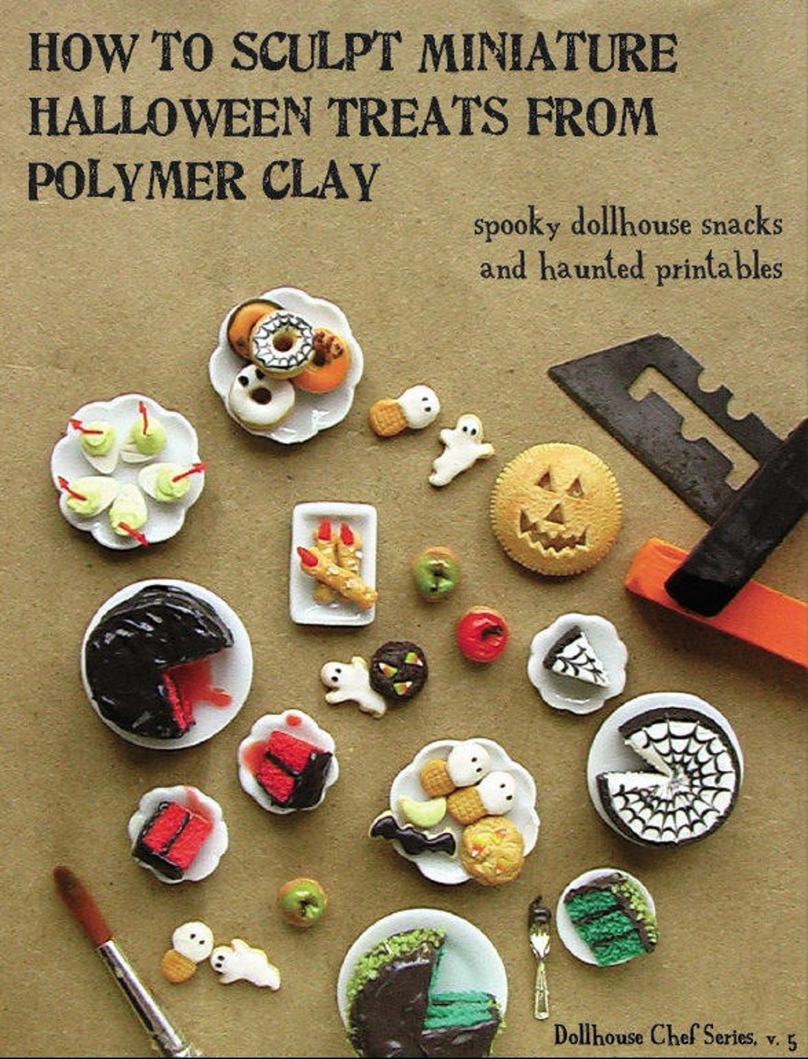 Miniature Tutorial Miniature Tutorial Boxed Set // How to Make Miniature Halloween Foods ...