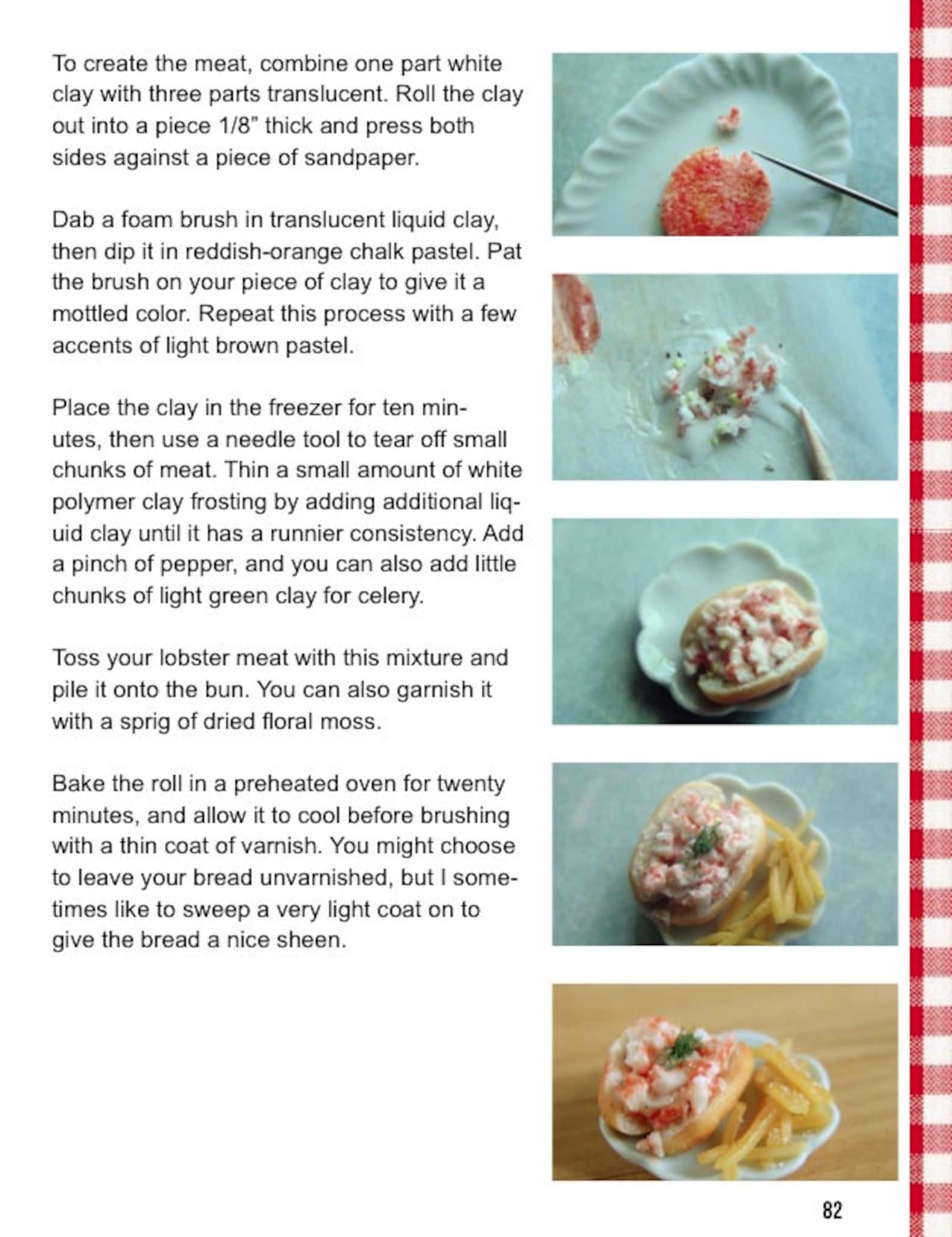 Miniature Tutorial - How to Sculpt Miniature Summer Foods From Polymer ...