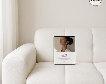 Aesthetic CANVA iPad Mockup, Digital Product Mockups, iPad Mockup, Tablet Mockup, Minimal Aesthetic