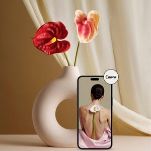 Aesthetic CANVA iPhone Mockup, Digital Product Mockups, iPhone Mockup, Smartphone Mockup, Minimal Aesthetic, iPhone 029