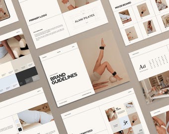 Canva Brand Guidelines Template: 51-Page Brand Style Guide