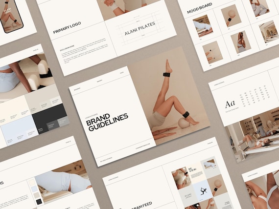 Canva Brand Guidelines Template: 51-Page Brand Style Guide