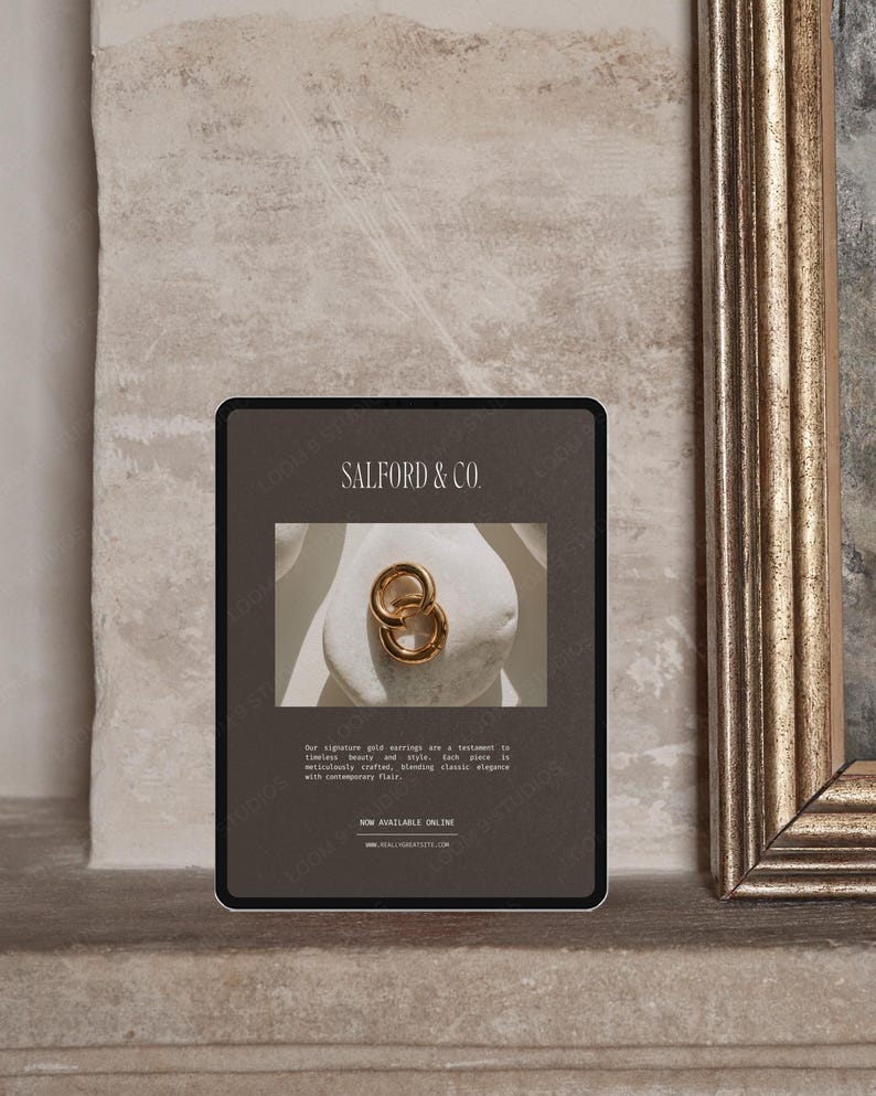 Aesthetic CANVA iPad Mockup, Digital Product Mockups, iPad Mockup, Tablet Mockup, Minimal Aesthetic