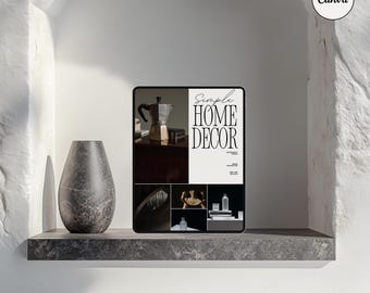 Aesthetic CANVA iPad Mockup, Digital Product Mockups, iPad Mockup, Tablet Mockup, Minimal Aesthetic