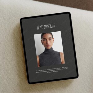 Aesthetic CANVA iPad Mockup, Digital Product Mockups, iPad Mockup, Tablet Mockup, Minimal Aesthetic