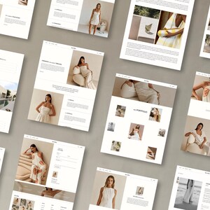 Squarespace Template for Photographers, Coaches, Marketing Agencies | Portfolio & Blog Design | Luxury Website Theme