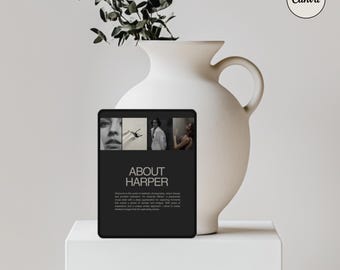 Aesthetic CANVA iPad Mockup, Digital Product Mockups, iPad Mockup, Tablet Mockup, Minimal Aesthetic