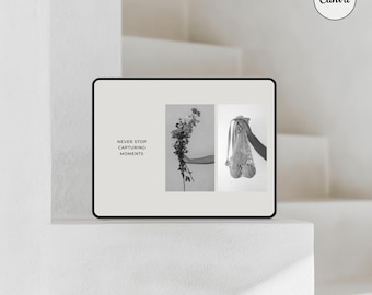 Aesthetic CANVA iPad Mockup, Digital Product Mockups, iPad Mockup, Tablet Mockup, Minimal Aesthetic