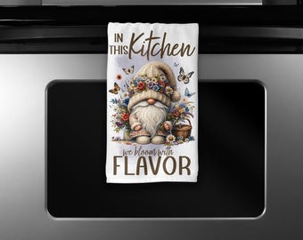 Gnome - Bloom with Flavor (16x24”) Kitchen Towel